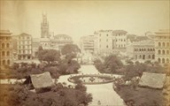 Elphinstone Circle, Bombay 1870 Photo 2